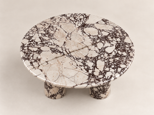 Alba - Ronde Afyra Violet Salontafel